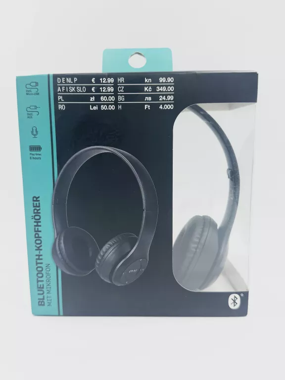 SŁUCHAWKI BLUETOOTH  ITEM 75.018.02