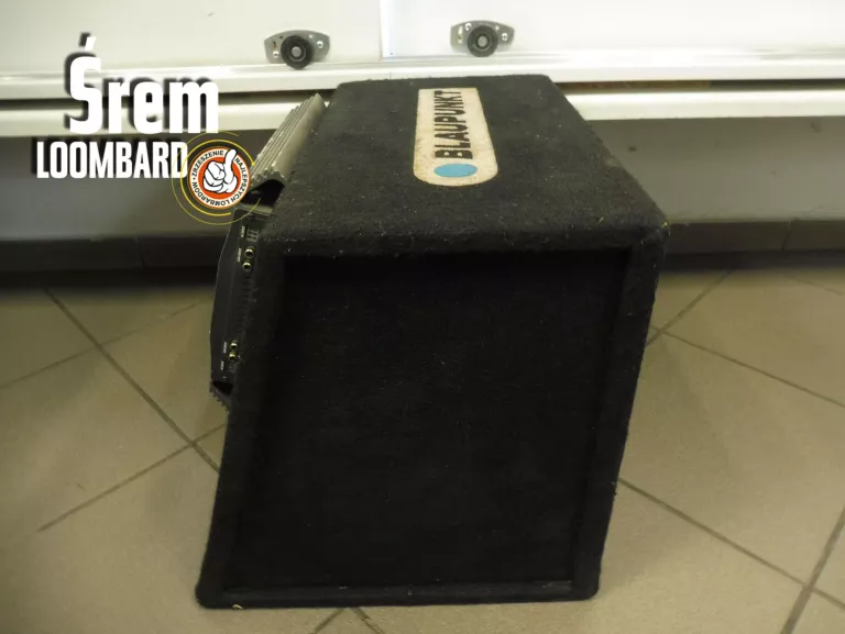 SKRZYNIA BASOWA BLAUPUNKT GTB 1200, WZMACNIACZ MAGNAT BANDIT 400