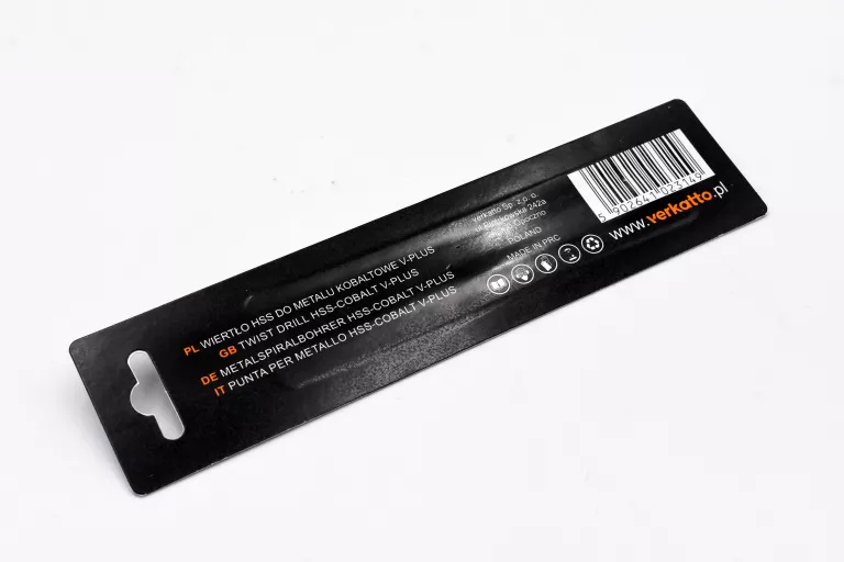 WIERTŁO HSS DO METALU KOBALTOWE 8,0MM VERKATTO V-PLUS VR-2314