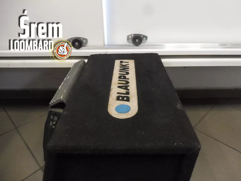SKRZYNIA BASOWA BLAUPUNKT GTB 1200, WZMACNIACZ MAGNAT BANDIT 400