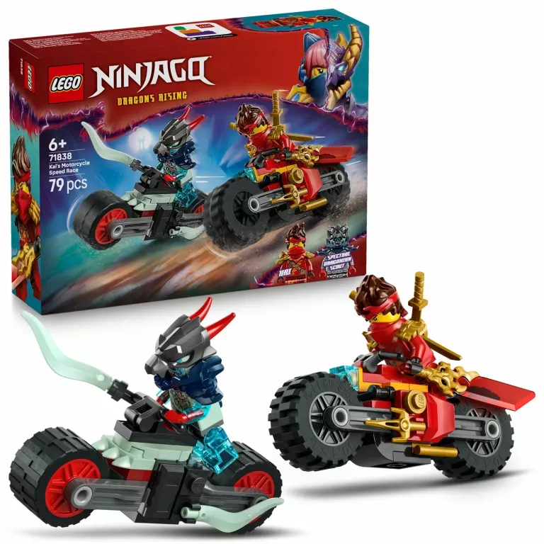 LEGO NINJAGO 71838 WYŚCIG MOTOCYKLOWY KAIA