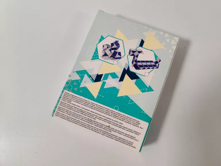 UKŁADANKA LOGICZNA MAGICZNY WĄŻ PASTELOWY KOLOR 48 ELEMENTÓW