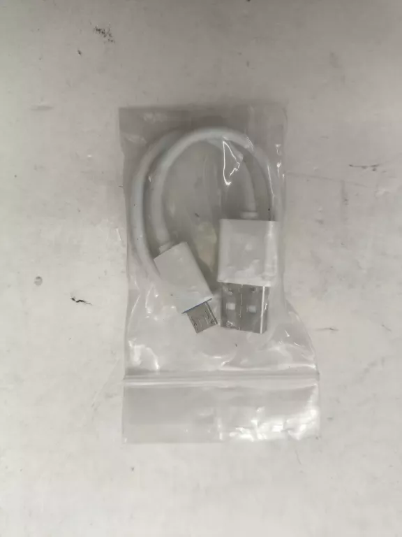 MINI KABEL DO ŁADOWANIA USB MICRO  BIAŁE