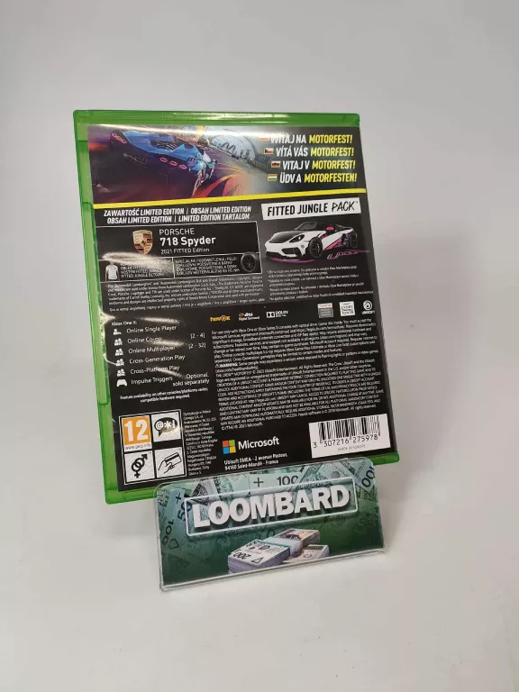 GRA NA XBOX ONE THE CREW MOTORFEST LIMITED EDITION