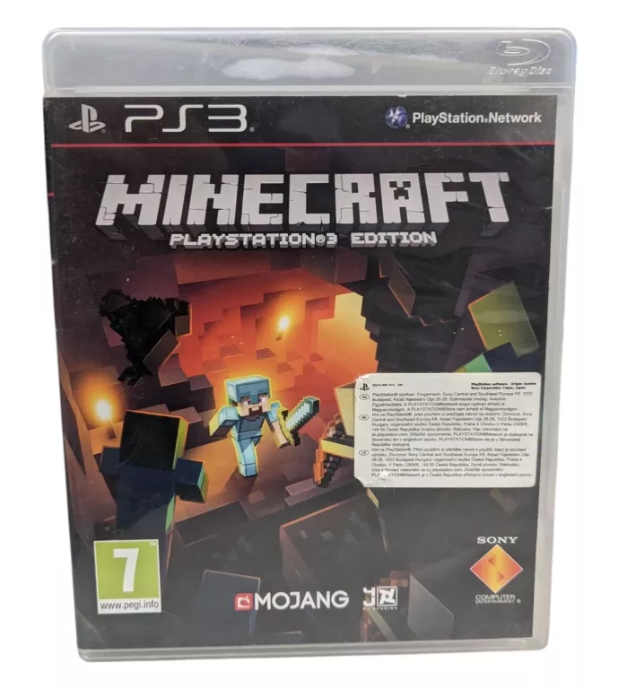 MINECRAFT - GRA NA KONSOLĘ PLAYSTATION 3