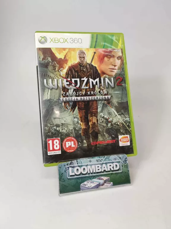 GRA NA XBOX 360 WIEDZMIN 2: ZABÓJCY KRÓLÓW EDYCJA ROZSZERZONA