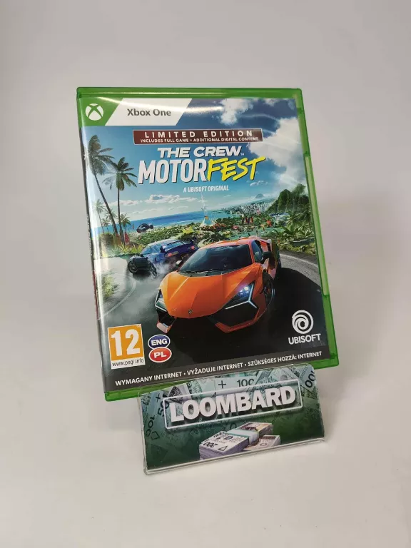 GRA NA XBOX ONE THE CREW MOTORFEST LIMITED EDITION