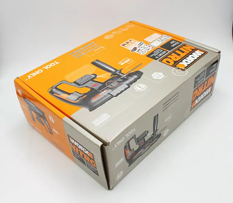 MŁOTOWIERTARKA BEZSZCZOTKOWA WORX WX381.9 20V NITRO