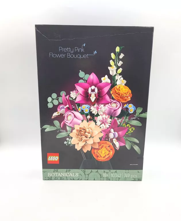 LEGO BOTANICALS 10374 KWIATKI BUKIET RÓŻ RÓŻOWYCH
