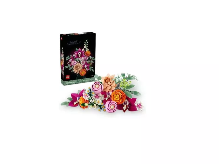 LEGO BOTANICALS 10374 KWIATKI BUKIET RÓŻ RÓŻOWYCH
