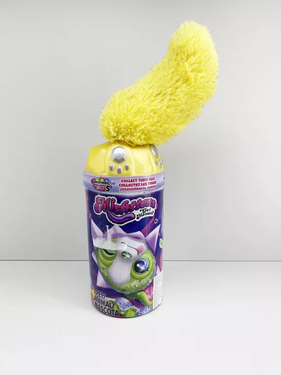 MISFITTENS SAPPHIRE PLUSZOWA ZABAWKA NIESPODZIANKA KOTEK SERIA 5 GEMSTONE