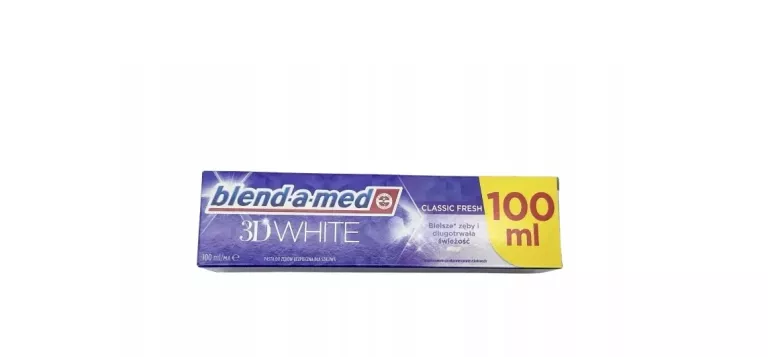 PASTA BLEND-A-MED 3D WHITE CLASSIC FRESH 1000ML