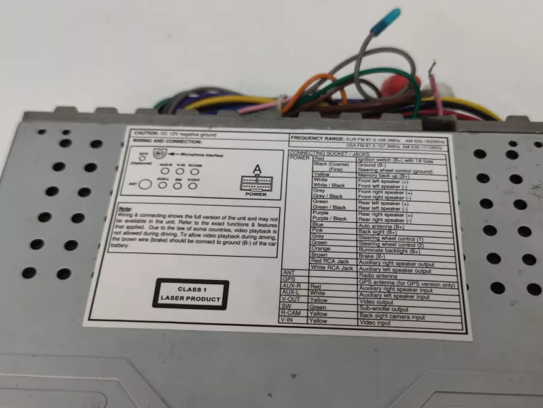 RADIO CAR MULTIMEDIA PLAYER RK-7158B