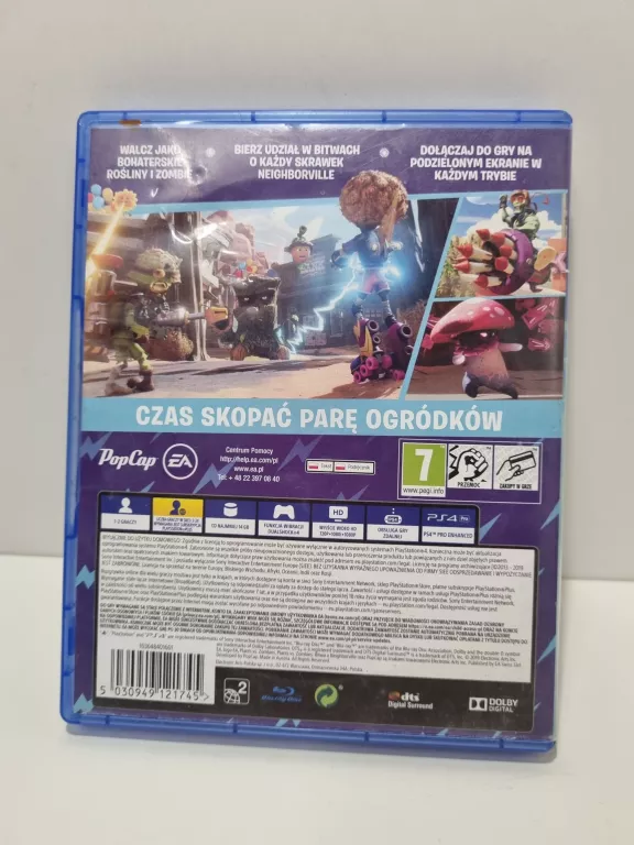 PLANTS VS. ZOMBIES BATTLE FOR NEIGHBORVILLE PS4 PLAYSTATION 4 (PS4) PUDEŁK