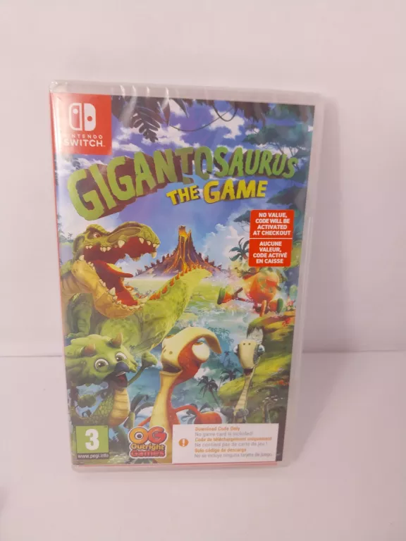 GRA NA NINTENDO GIGANTOZAURUS