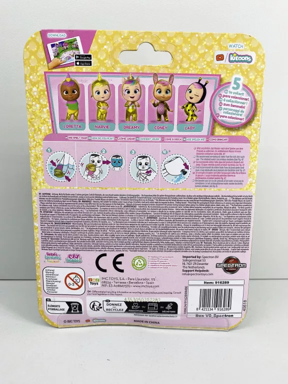 LALKA CRY BABIES MAGIC TEARS GOLDEN EDITION 13 CM  LORETTA