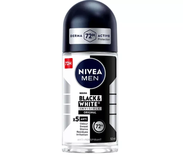 NIVEA MEN DEO ROLL ON BLACK&WHITE INVISIBLE ORIGINAL 50ML