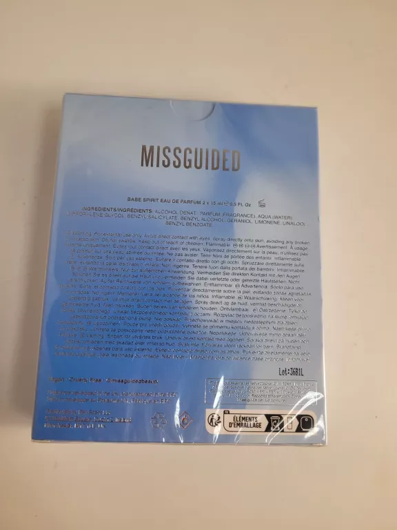 PERFUMY MISSGUIDED BABE SPIRIT 2 X 15ML