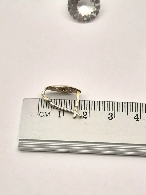 PIĘKNE ZŁOTE KOLCZYKI 585 2,22 GR