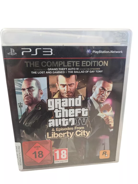 PS3 GTA IV EPISODE FROM LIBERTY CITY