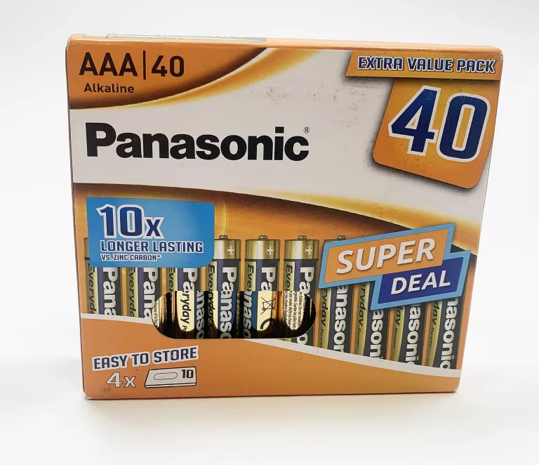 BATERIE PANASONIC AAA 40 SZT