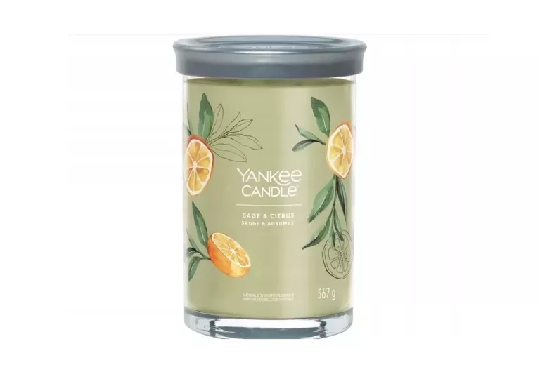 YANKEE CANDLE ŚWIECA SAGE & CITRUS 567G