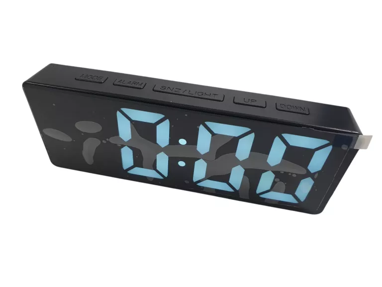 ELEKTRONICZNY ZEGAREK BUDZIK NA BIURKO LED DS-3806M