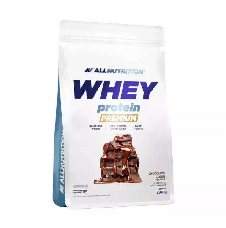 ALLNUTRITION WHEY PROTEIN PREMIUM 700G CZEKOLADA BIAŁKO WPC MIĘŚNIE MASA