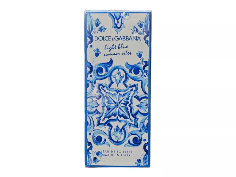 DOLCE & GABBANA LIGHT BLUE SUMMER VIBES EDT 100ML
