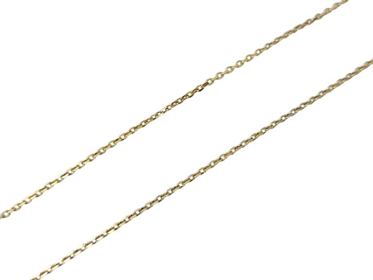 srebrny-pozlacany-lancuszek-celebrytka-150g-pr925-dl45cm-stan-11323-2