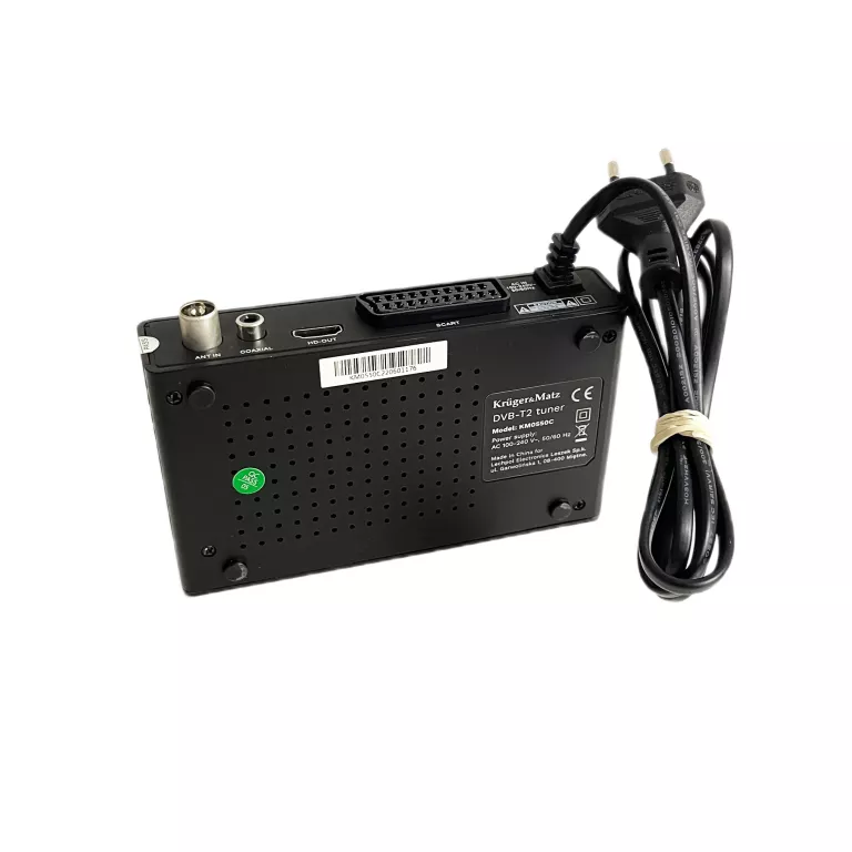 DEKODER KRUGER MATZ DVB T2 TUNER KM0550C