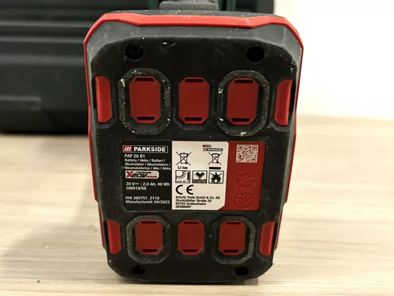 WKRĘTARKA PARKSIDE PABS 20-LI E6 KOMPLET