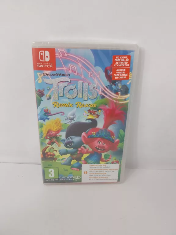 DREAMWORKS TROLLS REMIX RESCUE NINTENDO SWITCH