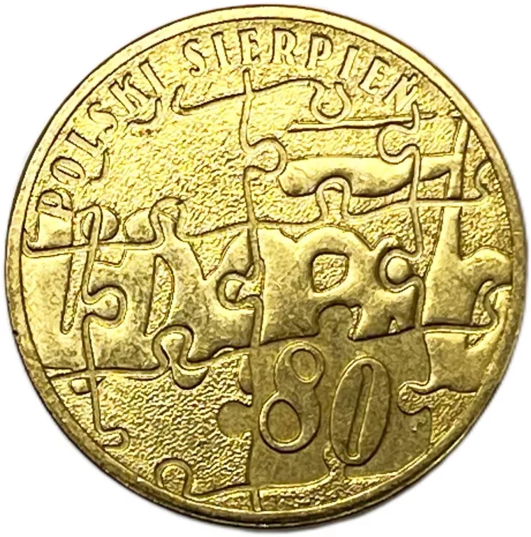 MONETA 2 ZŁOTE 2010 POLSKI SIERPIEŃ '80