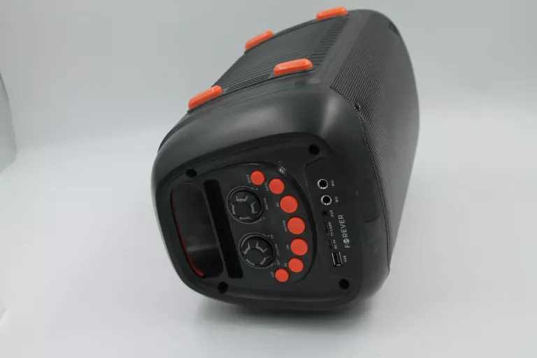 GŁOŚNIK BT KARAOKE FOREVER 25W CZARNY KOMPLET