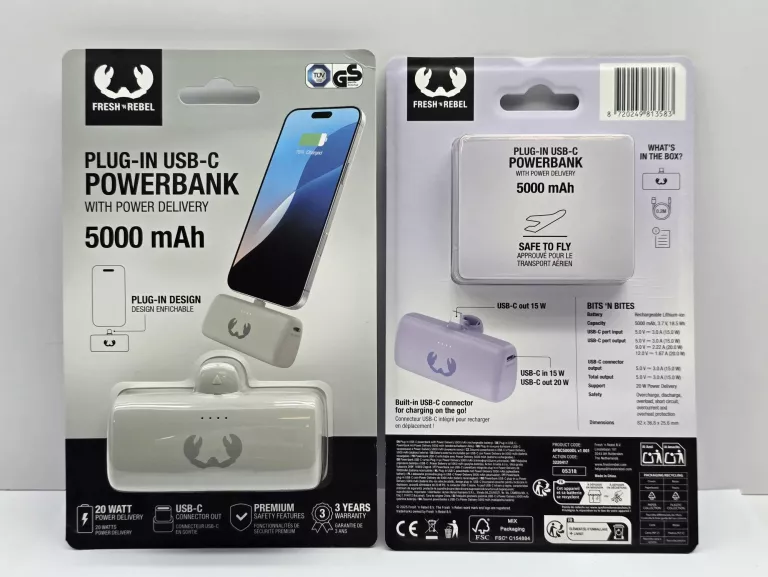 POWER BANK FRESH N REBEL 5000 MAH ZAPAKOWANE