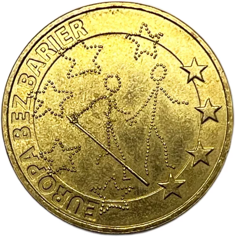 MONETA 2 ZŁOTE 2011 EUROPA BEZ BARIER