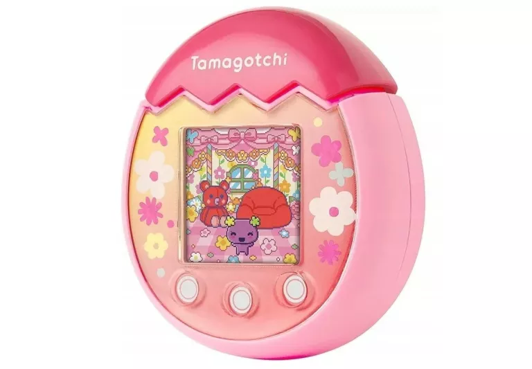 GRA ELEKTRONICZNA BANDAI TAMAGOTCHI PIX PINK HOBBY