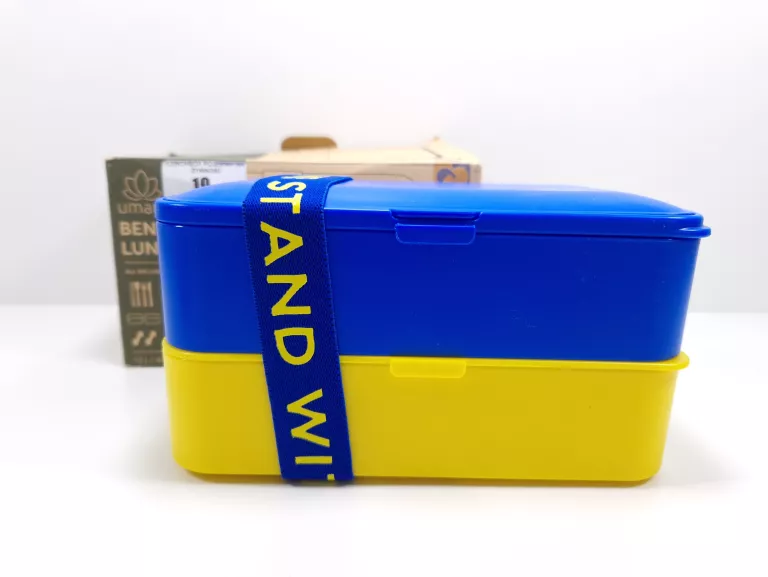 LUNCHBOX POJEMNIK NA ŻYWNOŚĆ ŚNIADANIÓWKA SZTUĆCE UMAMI