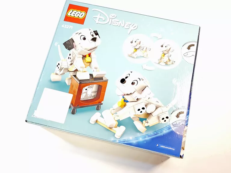 LEGO DISNEY 43271 DISNEY 43271 SZCZENIAKI SZCZĘŚCIARZ I GROSZKA Z FILMU 10