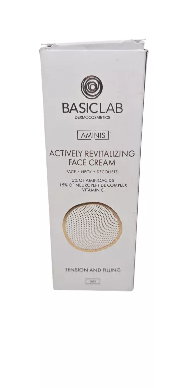 BASICLAB KREM AKTYWNIE REWITALIZUJĄCY NA DZIEŃ 50ML