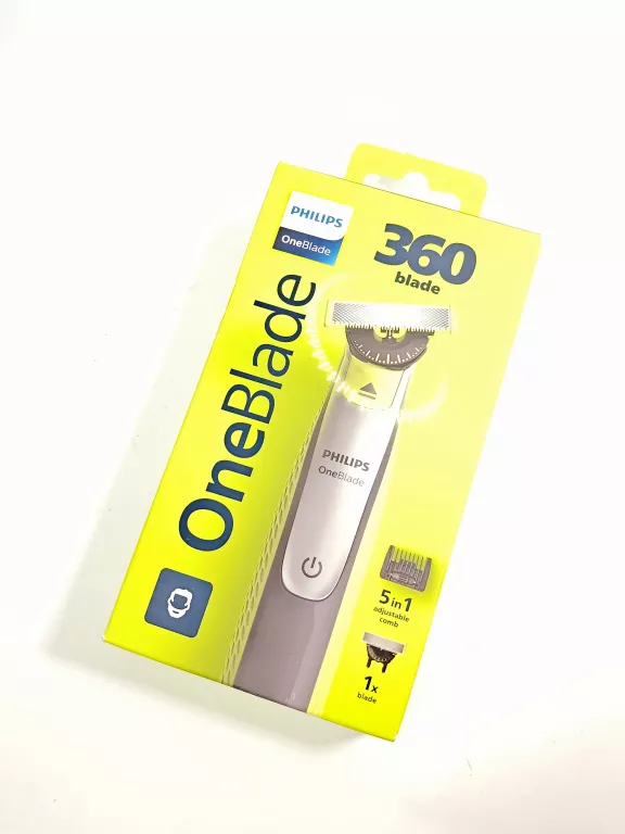 GOLARKA PHILIPS ONEBLADE 360 + NASADKA GRZEBIENIOWA 5W1 QP2734/23