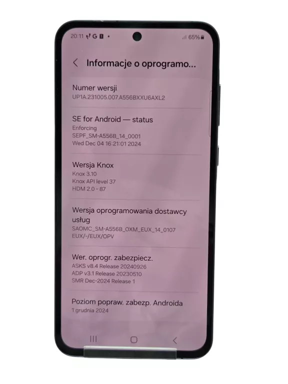 TELEFON SAMSUNG GALAXY A55 5G 8/256GB NIEBIESKI W BARDZO DOBRYM STANIE !