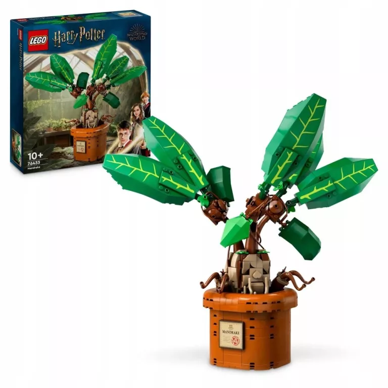 LEGO HARRY POTTER 76433 MANDRAGORA USZKODZONY KARTONIK