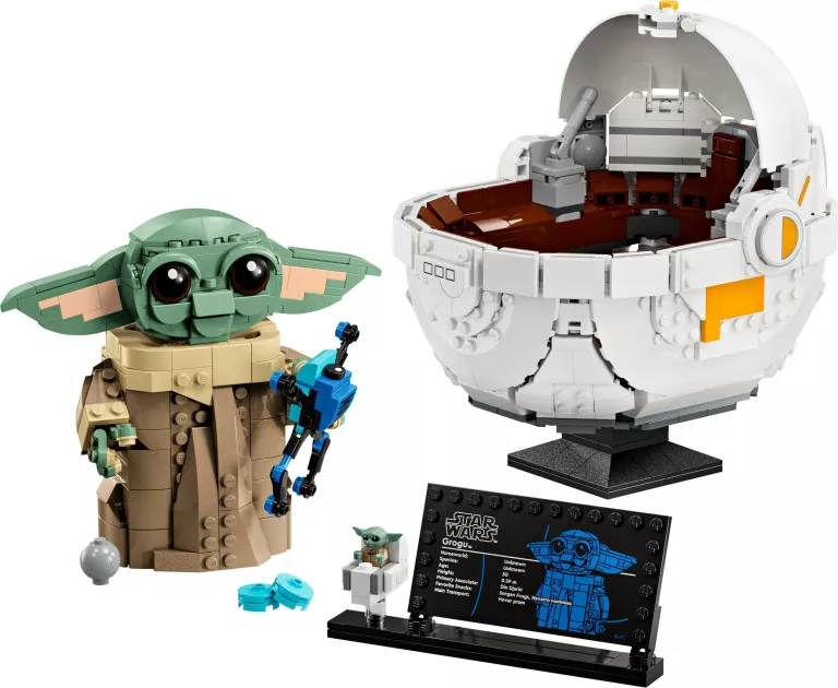 LEGO STAR WARS 75403 GROGU W WÓZKU LEKKO USZK. KARTON
