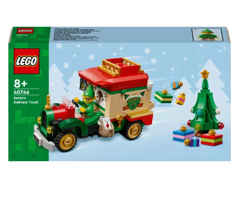 LEGO CLASSIC 40746 CIĘŻARÓWKA ŚWIĘTEGO MIKOŁAJA