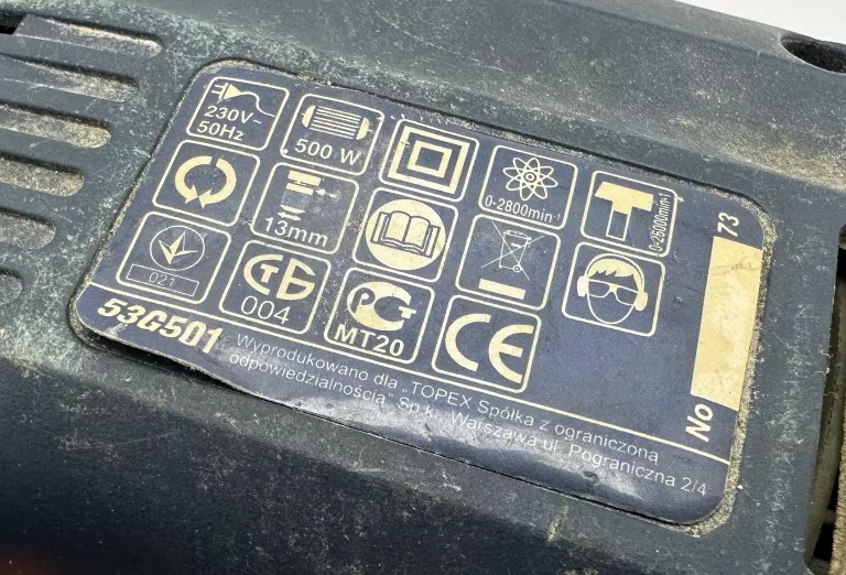 WIERTARKA PEGASUS 53G501