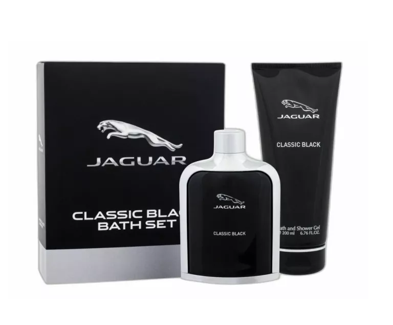 JAGUAR CLASSIC BLACK 100ML EDT WODA TOALETOWA + 200ML ŻEL POD PRYSZNIC
