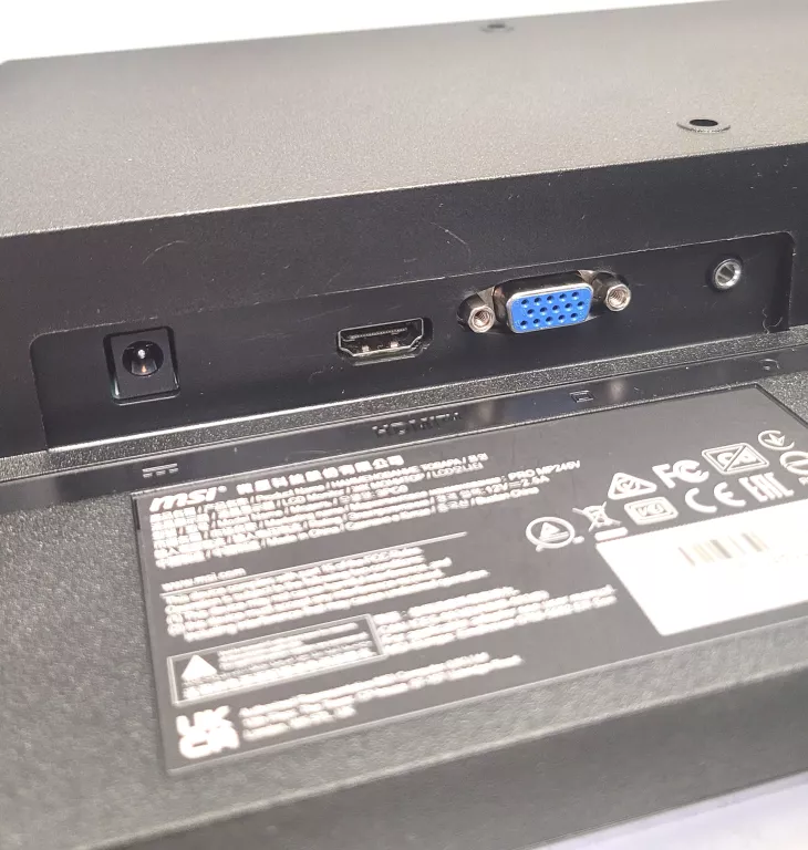 MONITOR MSI PRO MP245V / 24'' / 100HZ