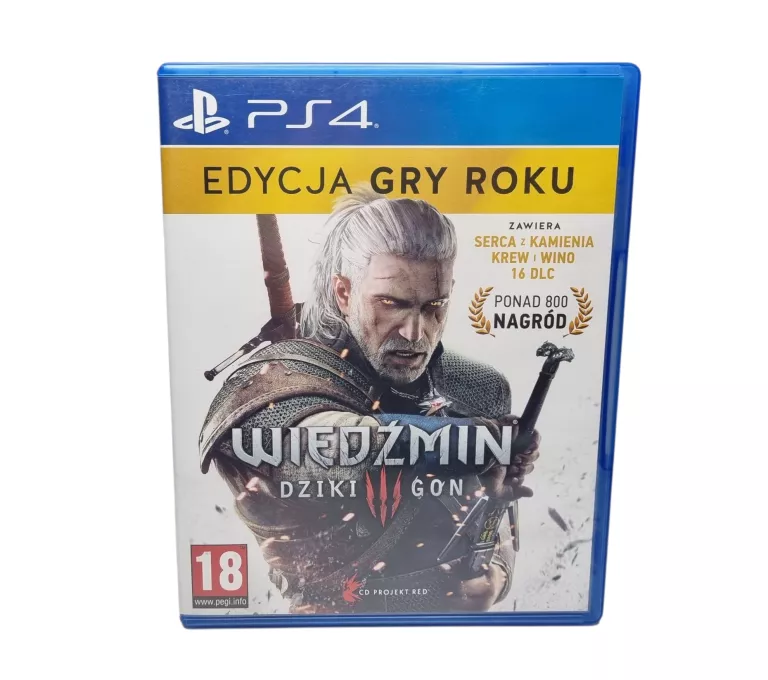 PS4 WIEDŹMIN 3: DZIKI GON /GRA PL
